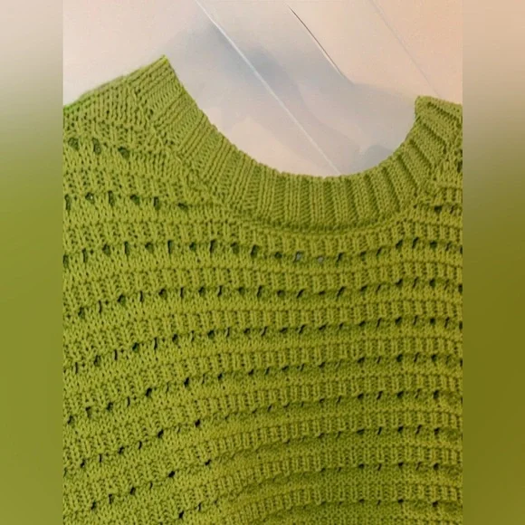 NEW VARLEY filmore knit in limeade Size Medium - Picture 4 of 9